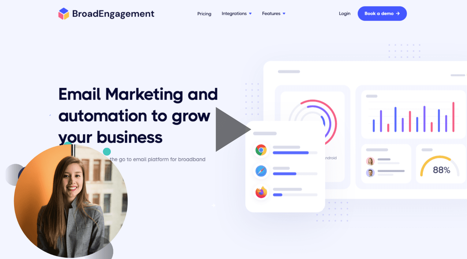 Presonalized insurance video